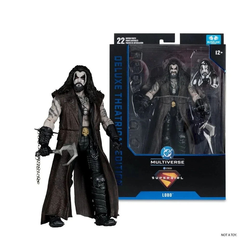 New! McFarlane Toys DC Supergirl Deluxe Theatrical Edition Lobo 7